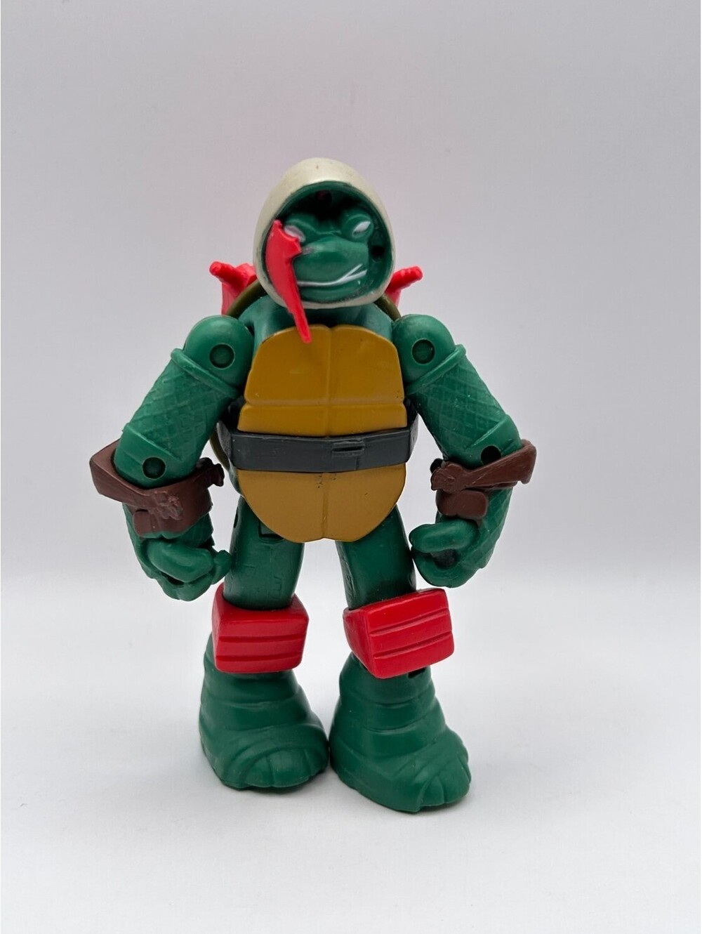 Playmates TMNT Ninja Stealth Raphael White Hood 90500 Loose Incomplete Used
